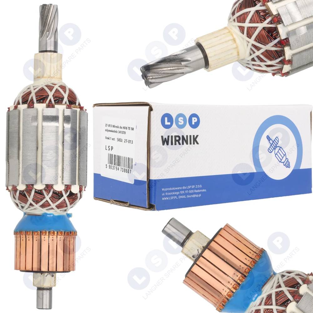 Rotor pre Hilti TE 40-avr 50 50-avr 500-avr náhrada 241370